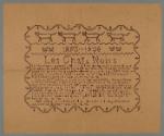 Chats Noirs invitation in the CHS Library collection