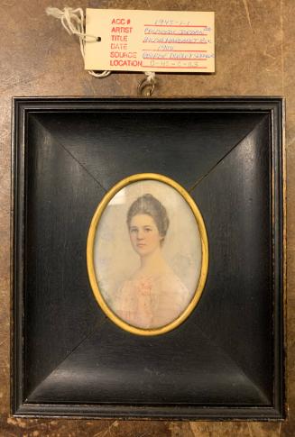 Bequest of George Dudley Seymour, 1945.1.1, Connecticut Museum of Culture and History, No known…