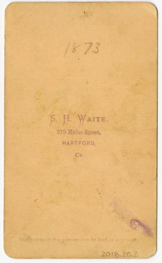 Gift of Shawn Parker, 2018.20.2, Connecticut Historical Society, No Known Copyright