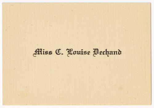 Gift of Paul Blair in memory of Louise Dechand Blair, 2017.64.1, Connecticut Historical Society…