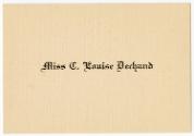 Gift of Paul Blair in memory of Louise Dechand Blair, 2017.64.2, Connecticut Historical Society…