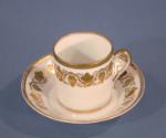 Coffee cup 1945.1.1397.1 and coffee cup saucer 1945.1.1397.16