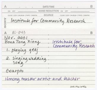 Connecticut Cultural Heritage Arts Program collections, 2015.196.645b, Connecticut Historical S…