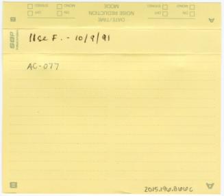 Connecticut Cultural Heritage Arts Program collections, 2015.196.866c, Connecticut Historical S…
