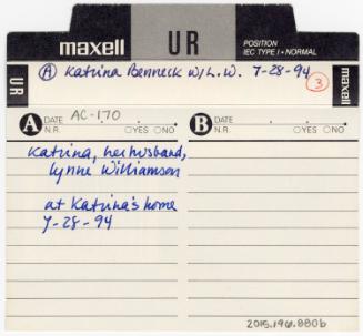 Connecticut Cultural Heritage Arts Program collections, 2015.196.880b, Connecticut Historical S…