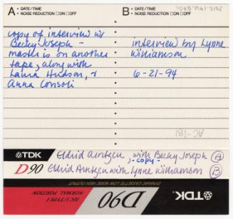 Connecticut Cultural Heritage Arts Program collections, 2015.196.890c, Connecticut Historical S…
