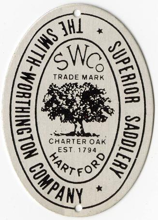 Gift of the Smith-Worthington Saddlery Co., 2021.22.3a-c, Connecticut Historical Society, No Kn…