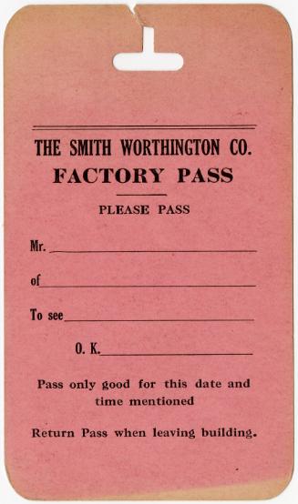 Gift of the Smith-Worthington Saddlery Co., 2021.22.15, Connecticut Historical Society, Copyrig…
