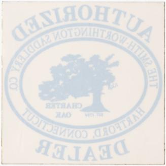 Gift of the Smith-Worthington Saddlery Co., 2021.22.19, Connecticut Historical Society, Copyrig…