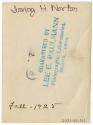Gift of Jessie Norton-Lazenby, 2021.44.213, Connecticut Historical Society, No Known Copyright