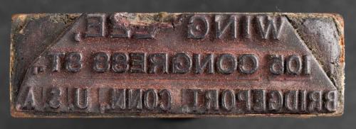 Gift of the Bridgeport History Center, 2022.65.0, Connecticut Historical Society, No Known Copy…