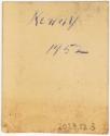 Gift of the Children of Kenneth J. Winschel, 2023.12.3, Connecticut Historical Society, No Know…