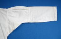 Front of proper left sleeve.