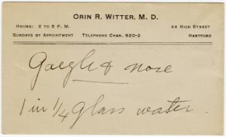 Estate of Florence S. M. Crofut, gift of Mrs. George H. Day, 1974.50.2268, Connecticut Museum o…