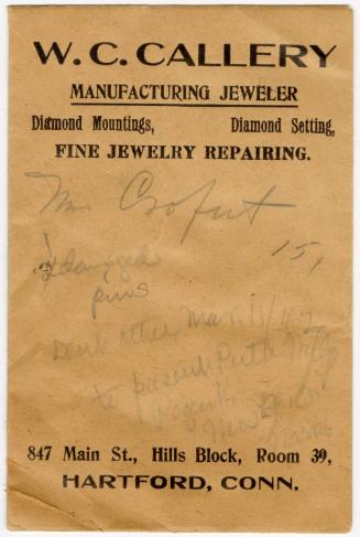 Estate of Florence S. M. Crofut, gift of Mrs. George H. Day, 1974.50.2501b, Connecticut Museum …