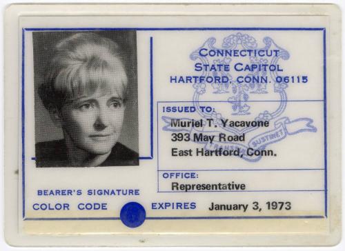 Gift of the Family of Former State Rep. Muriel Yacavone, 2023.39.6, Connecticut Museum of Cultu…