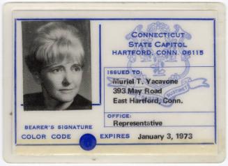 Gift of the Family of Former State Rep. Muriel Yacavone, 2023.39.6, Connecticut Museum of Cultu…