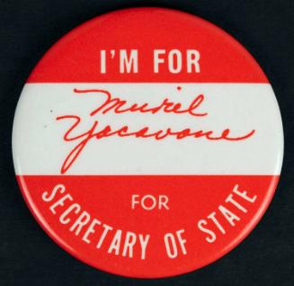 Gift of the Family of Former State Rep. Muriel Yacavone, 2023.39.2, Connecticut Museum of Cultu…
