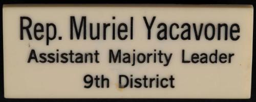 Gift of the Family of Former State Rep. Muriel Yacavone, 2023.39.4, Connecticut Museum of Cultu…