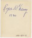 Gift of Mrs. Byard Williams, 1991.63.6, Connecticut Museum of Culture and History, Copyright Un…