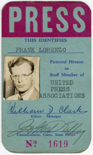 Gift of Tracey Lorenzo Budrejko, 2023.82.118, Connecticut Museum of Culture and History collect…