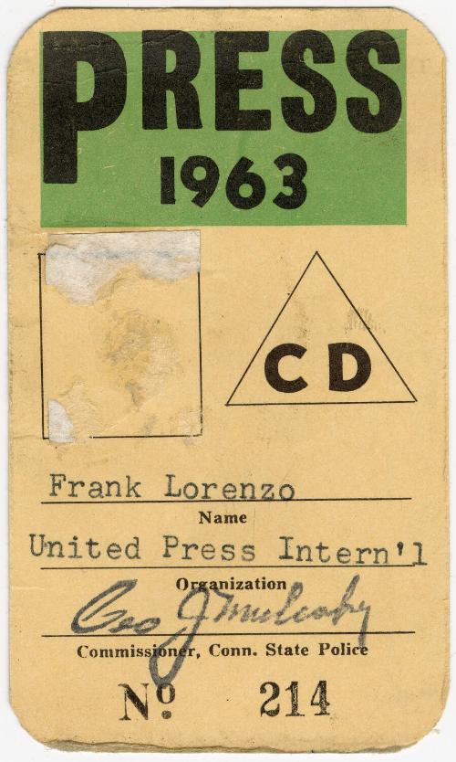 Gift of Tracey Lorenzo Budrejko, 2023.82.119, Connecticut Museum of Culture and History collect…