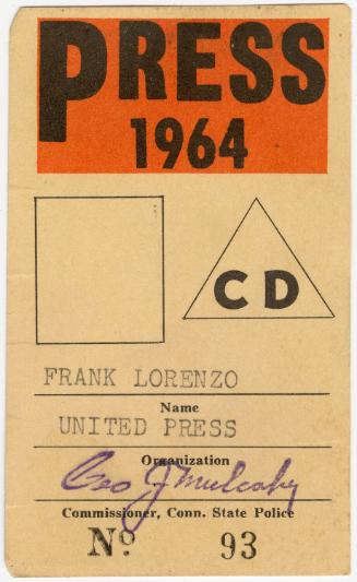 Gift of Tracey Lorenzo Budrejko, 2023.82.120, Connecticut Museum of Culture and History collect…