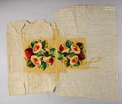 Unfinished Needlepoint Panel
