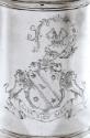 Engraved coat of arms with flanking lions.  Gift of Philip H. Hammerslough, 1962.69.0  Photogra…