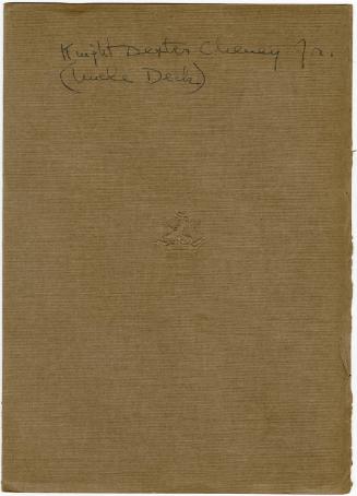Gift of Elizabeth Knapp Packard, 2008.39.2, Connecticut Museum of Culture and History, Copyrigh…