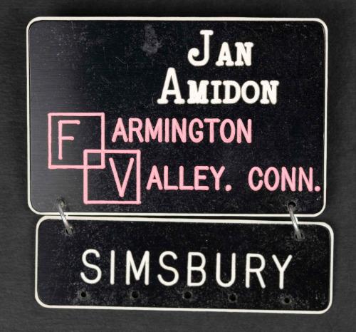 Gift of David Amidon, 2024.24.5, Connecticut Museum of Culture and History collection, No Known…