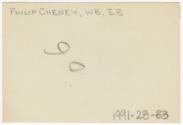 Gift of Thomas L. Cheney, 1991.28.83, Connecticut Museum of Culture and History, Copyright Unde…