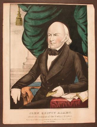 John Quincy Adams. Sixth President of the United States.