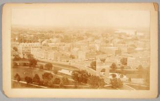 View from Dome of Connecticut State Capitol July 1890