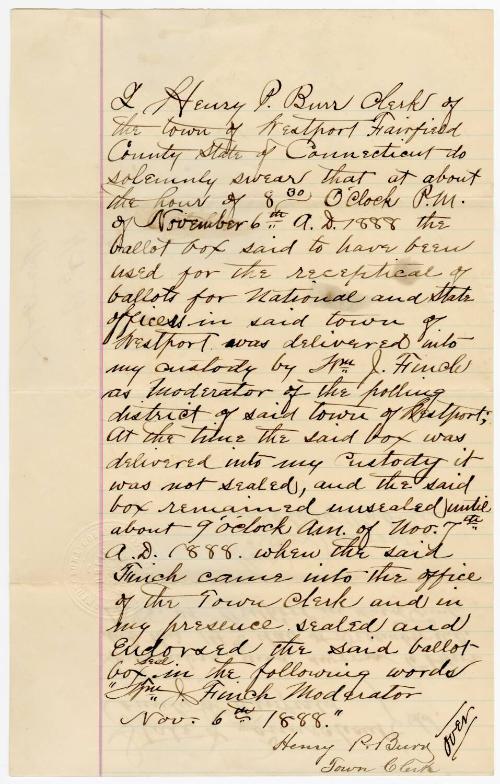 Florence S. Marcy Crofut Fund, 2024.65.2a, Connecticut Museum of Culture and History collection…