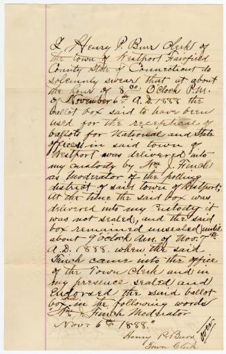 Florence S. Marcy Crofut Fund, 2024.65.2a, Connecticut Museum of Culture and History collection…