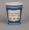 Gift of NY Coffee Cup, 2024.72.0a-b, Connecticut Museum of Culture and History collection, No K…