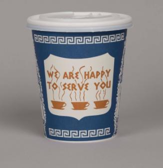 Gift of NY Coffee Cup, 2024.72.0a-b, Connecticut Museum of Culture and History collection, No K…