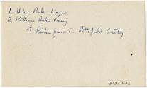 Gift of Laura Brewer, 2025.14.12, Connecticut Museum of Culture and History collection, No Know…