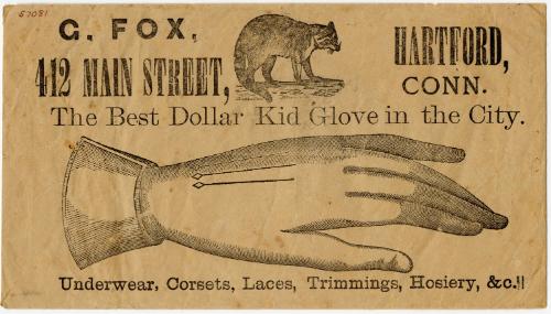 Gift of G. Fox & Co., 1949.2.30, Connecticut Museum of Culture and History collection, No Known…