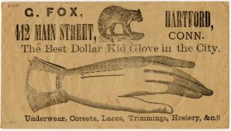 Gift of G. Fox & Co., 1949.2.30, Connecticut Museum of Culture and History collection, No Known…