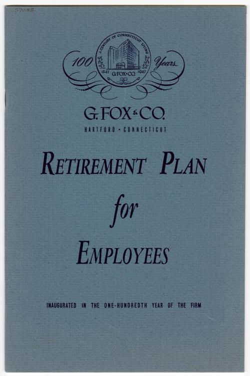 Gift of G. Fox & Co., 1949.2.31, Connecticut Museum of Culture and History collection, No Known…