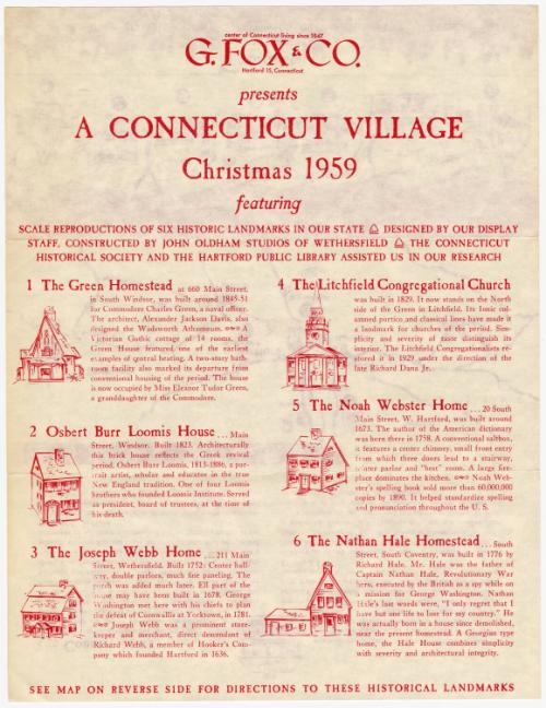 Gift of G. Fox & Co., 1960.181.0, Connecticut Museum of Culture and History collection, No Know…