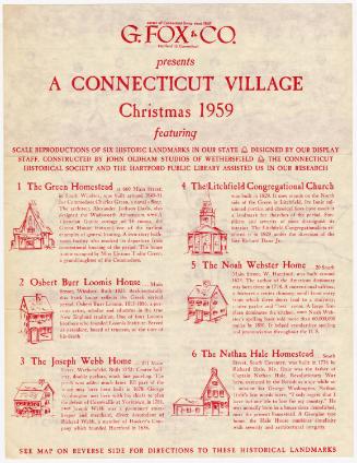 Gift of G. Fox & Co., 1960.181.0, Connecticut Museum of Culture and History collection, No Know…