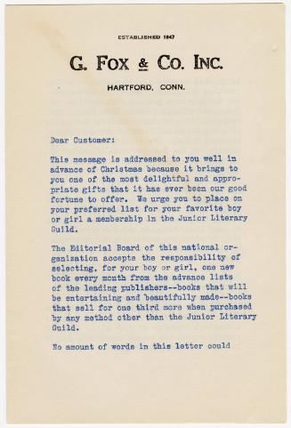 2026.1.31a, Connecticut Museum of Culture and History collection, Copyright Not Evaluated